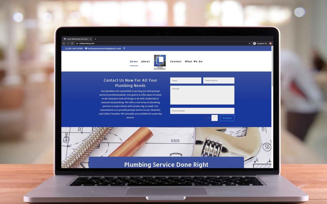 Plumbing Company Website