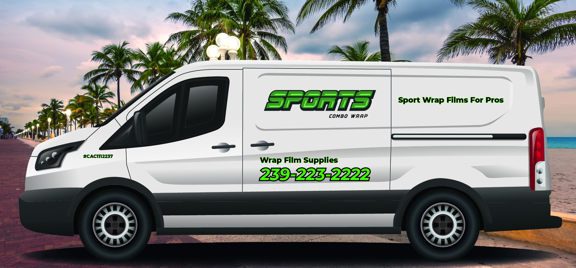 van decal wrap